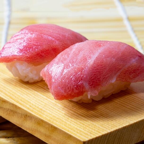 「本まぐろ中トロ サイズ・大きさ・不揃い柵」約1kg - Image 2