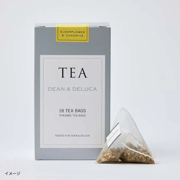 DEAN & DELUCA「エルダーフラワー&カモミール ティーバッグ(18パック入)」