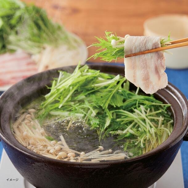 ヤマキ「豚しゃぶ野菜鍋つゆ はまぐり」750g - Image 2