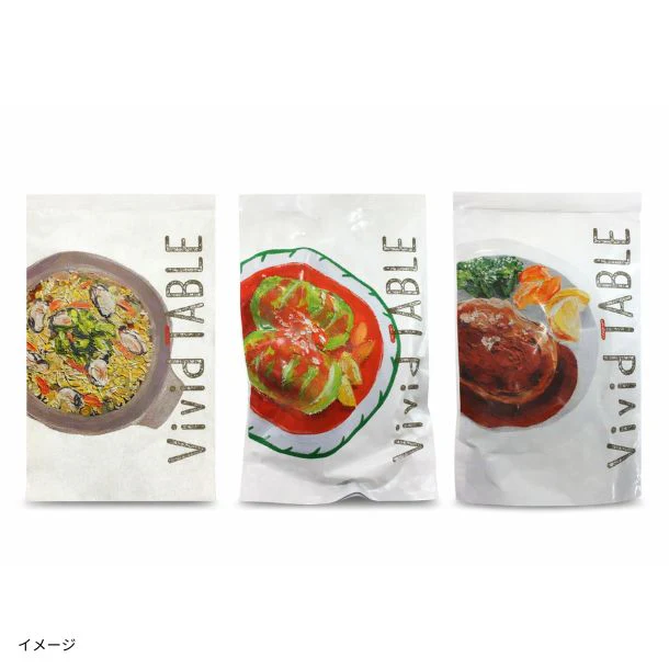 Vivid TABLE「国産食材の彩り冷凍宅食F」